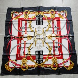Hermes Grand Manege silk scarf
